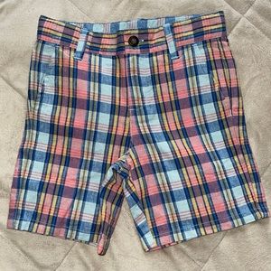 Janie and Jack Madras Shorts